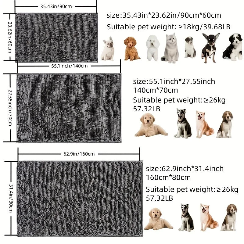 Mud-Free Welcome Mat for Dogs