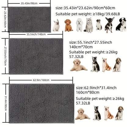 Mud-Free Welcome Mat for Dogs