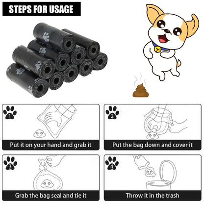 Eco-Friendly Pet Waste Bags - 40 Rolls