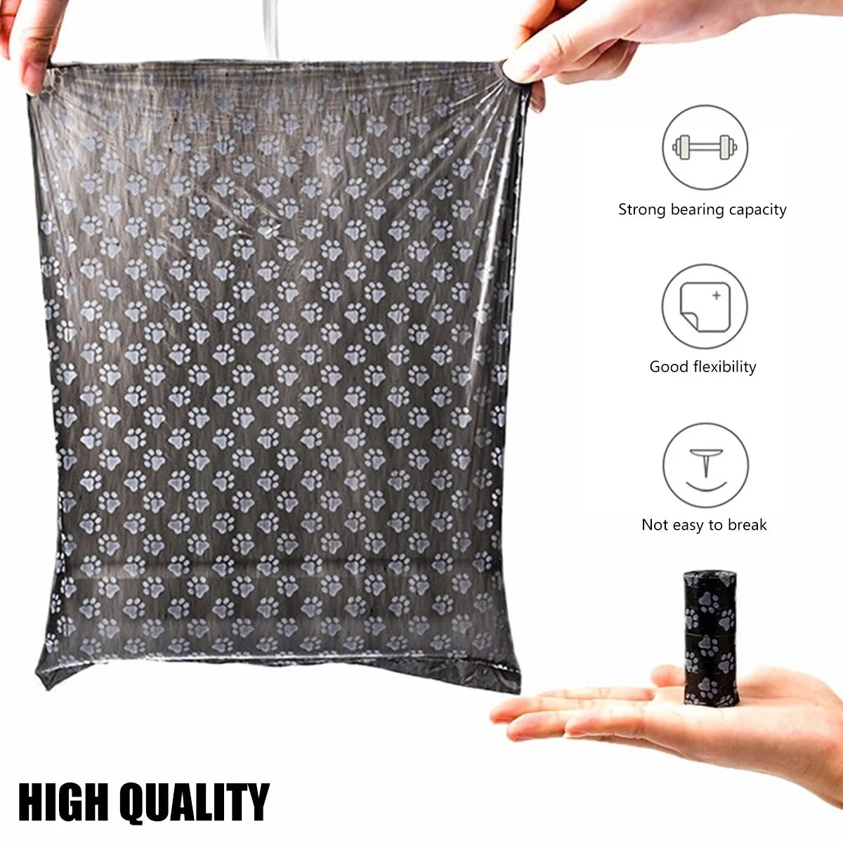 Eco-Friendly Pet Waste Bags - 40 Rolls